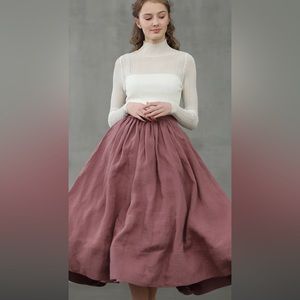 Linen Skirt